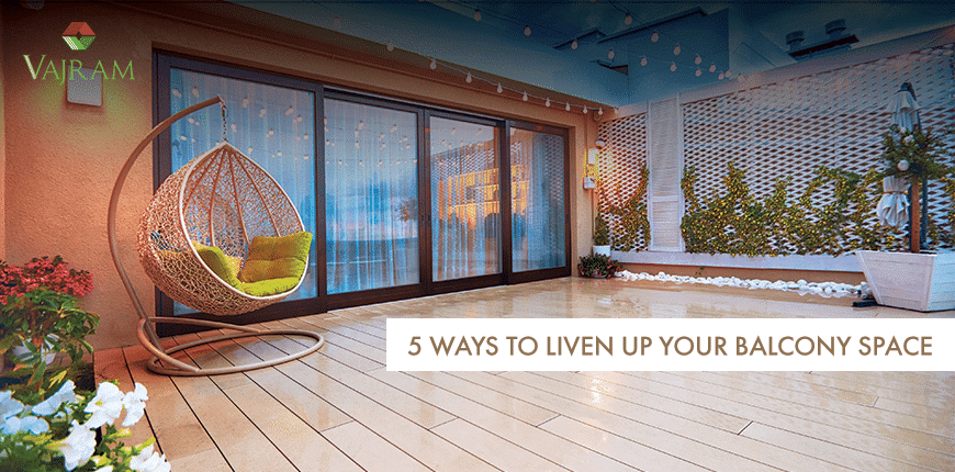 5 ways to liven up your balcony space