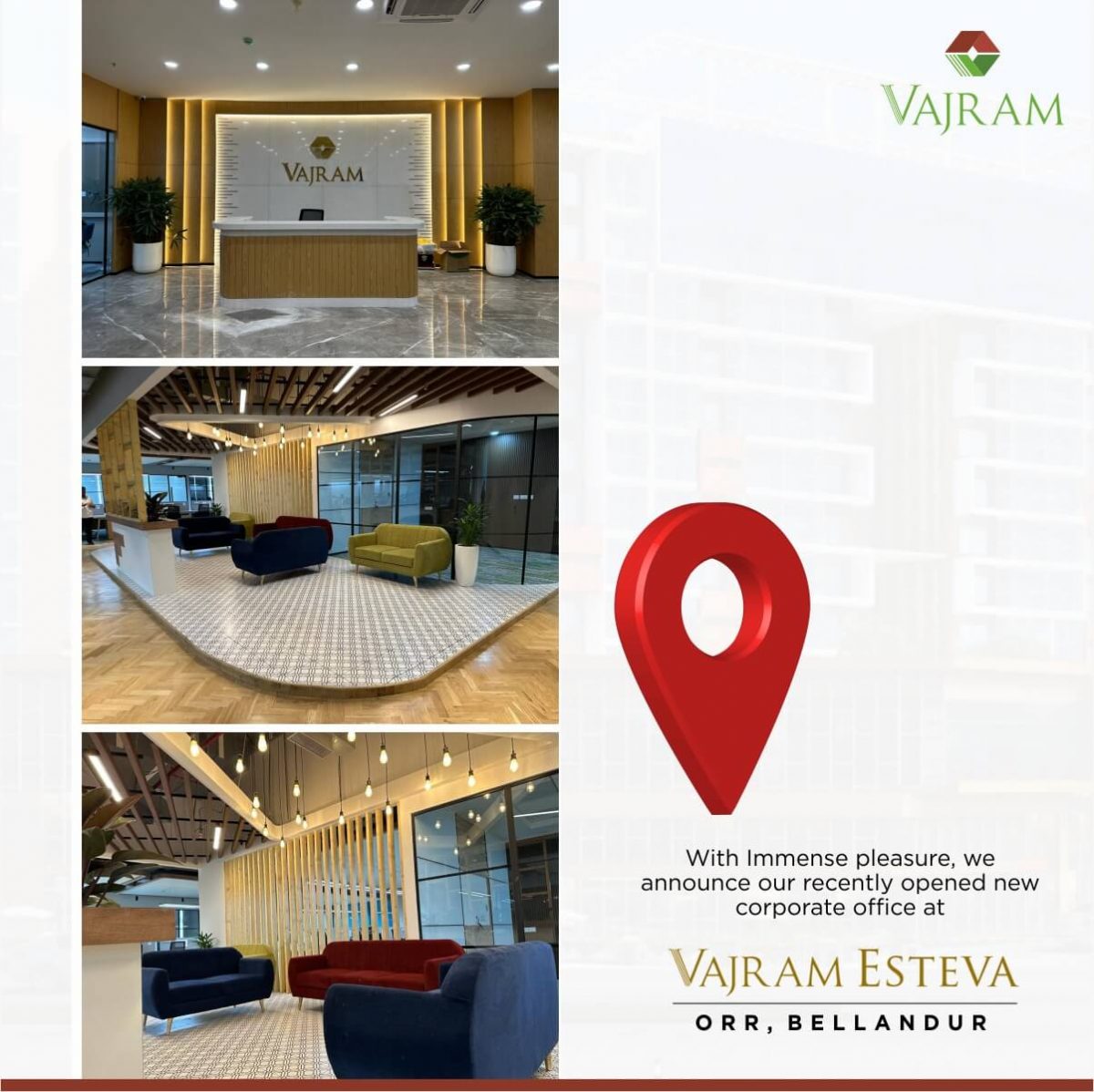 NEW HEAD OFFICE LAUNCH – Vajram Group Blog